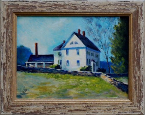 "Ashlawn Farm" by Bruno Ahnert will be on display in the exhibition, which opens Friday at the library.