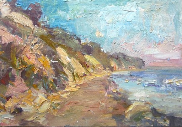 'Hope Ranch' by Catherine Eliot is one of the featured paintings in the show which opens tonight.