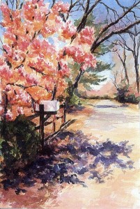 Artwork by Elin Larson, which will be featured in the show.