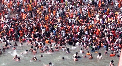 The Kumbha Mela in India represents the largest gathering of people in the world.