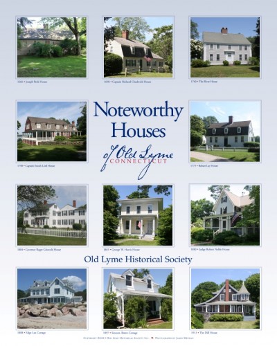 The Old Lyme Historical Society's new poster.
