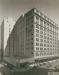 The famous G. Fox building at 956 Main Street in Hartford.    Lindsay Studios, Inc., ca. 1940.  CHS 1949.11.0.