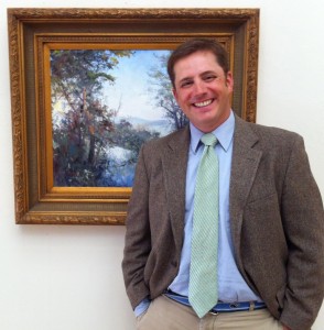 The newly-appointed Lyme Art Association Executive Director Joe Newman.