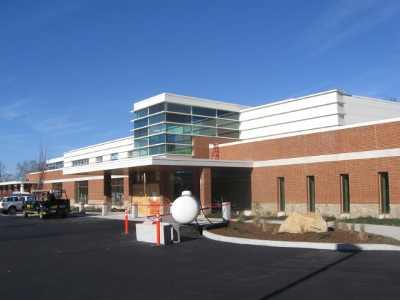 The new Westbrook Medical Center under construction.