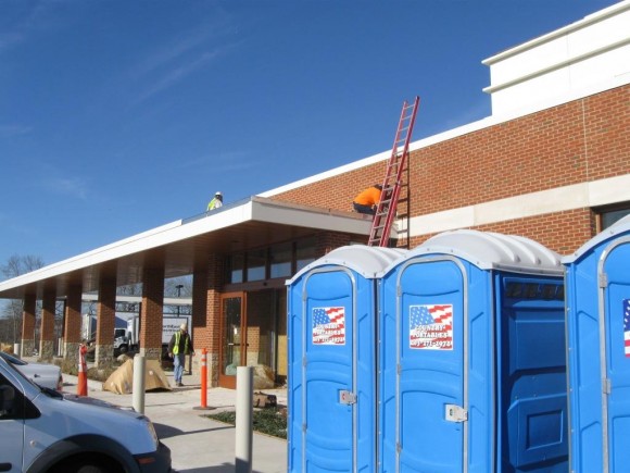 Construction continues daily.