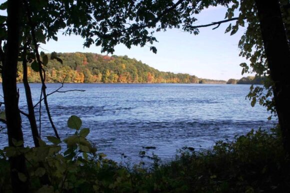 View across the Connecticut River.