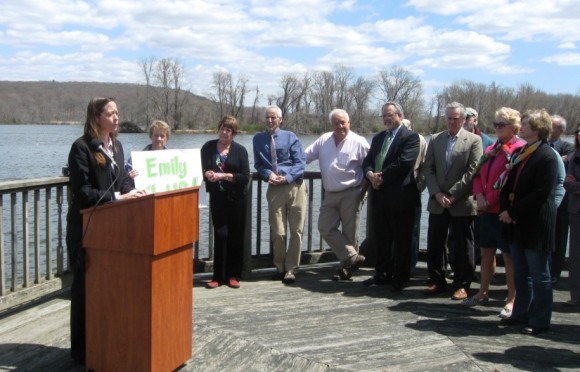 Endorsement of Bjornberg's candidacy by Haddam First Selectman Melissa Schlag, a ranking woman office holder.