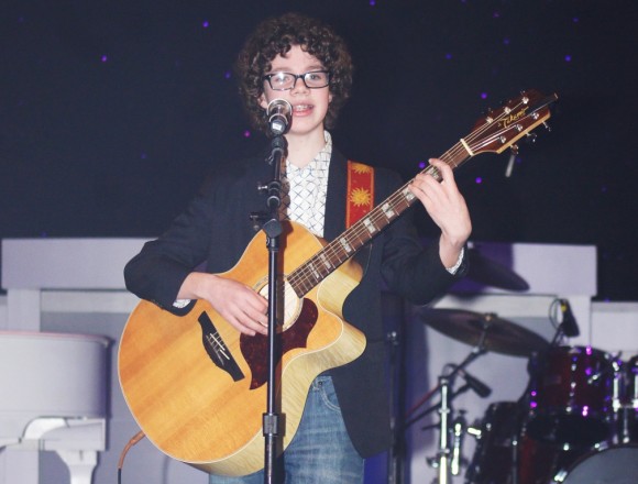 Braiden Sunshine of Lyme performs at the NACMAI competition in Pigeon Forge, Tenn.