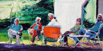 "Summer People" by Helen Cantrell.