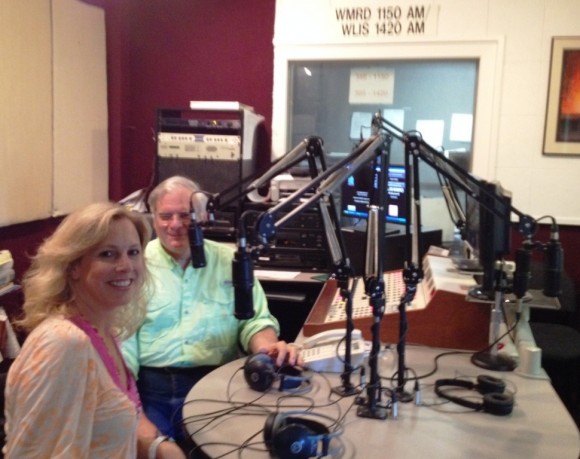 Connie Cihocki chats in the studio with Don DeCesare.