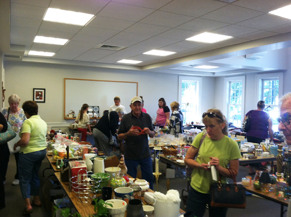 Christ The King's Rummage Sale is always a great place to look for bargains.