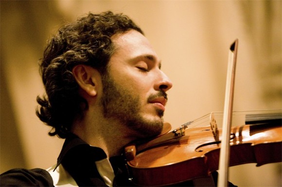 Violinist Colin Jacobsen plays in this weekend's Musical masterworks' concerts. Photo by Sarah Small.