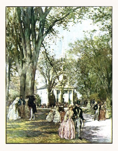 Illustration by Arthur L.Keller taken from a 1906 edition of the Ladies' Home Journal.
