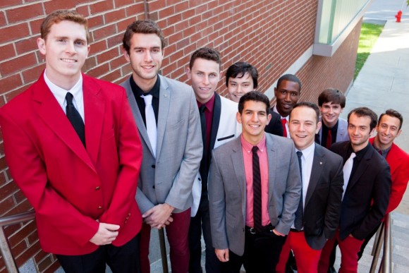 The Beelzebubs. Lyme-Old lyme High School alumnus Jimmy Fairfield-Sonn stands first from left.