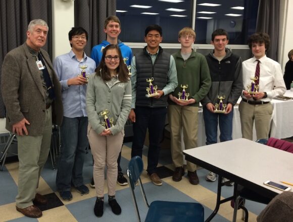 LOLHS Varsity Math Team League Champions 2015
