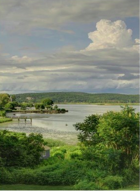 The signature photograph of the, "A Year in Connecticut" exhibition by Steve Nadler, which opens Sunday afternoon.