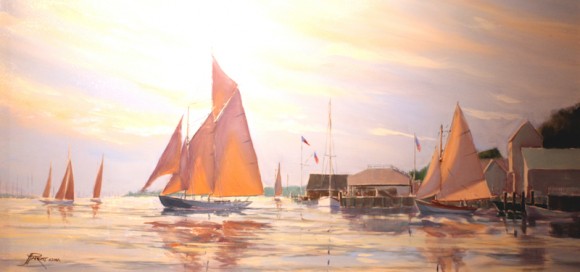 'Afternoon Light' by the late Yves Parent.