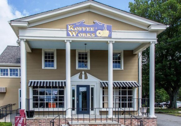 The former Koffeeworks will be the site of a new Dunkin Donuts on Halls Rd. in Old Lyme.