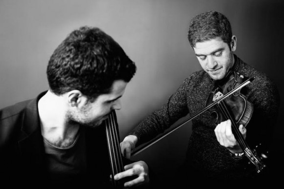 Layth Sidiq (right) and Naseem Alatrash perform tonight in Old Lyme.
