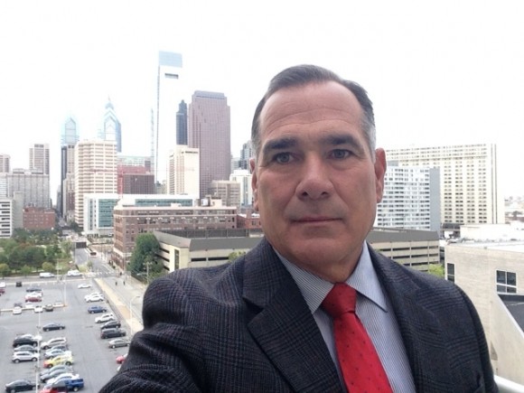WFSB News Director Kevin Hogan on assignment covering Pope Francis's visit