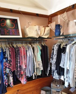 A peek inside the store.