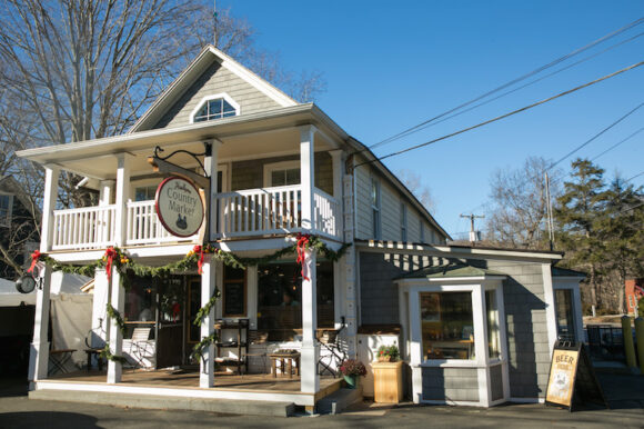 Hadlyme Country Market has a refreshed and welcoming exterior.
