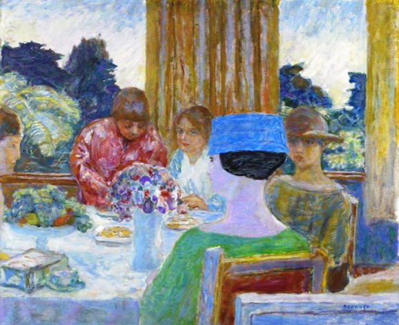 Pierre Bonnard, Le Thé, 1917