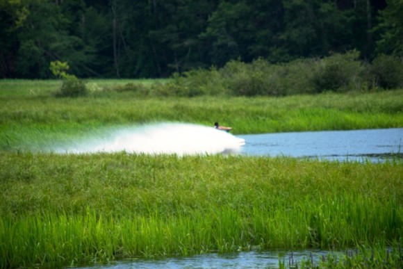 The newly formed friends of Whalebone Cove are working to prevent this sort of activity in the waterways.