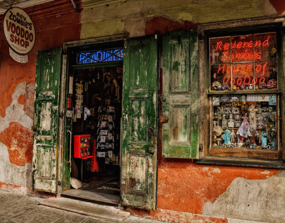 The Voodoo Shop is another image by Howard Margules that was juried into the current CVCC show at Congregation Beth Shalom Rodfe Zedek in Chester.