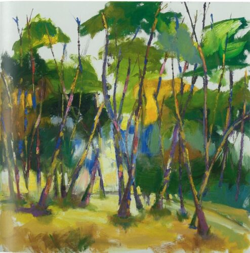 "Trees with broken color" by Jan Dilenschneider
