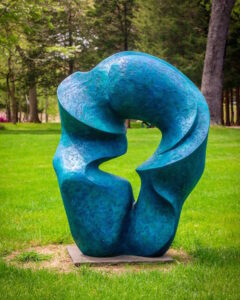 'Water Courses' by Elaine Lorenz is another featured piece in the Showcase.