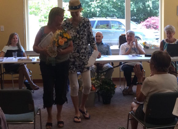 Stephanie Romano is leaving the Old Lyme Library to take up the position of Chester Library Director.