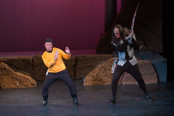 The opera is full of action of every kind!