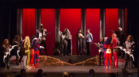 A scene from 'The Abduction of Seraglio.'